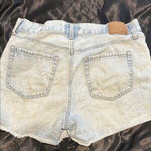 Aeropostale Light Wash Jean Shorts